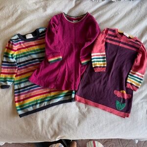 3 Adorable Hanna Andersson Sweater Dresses 🌈 ⛅️